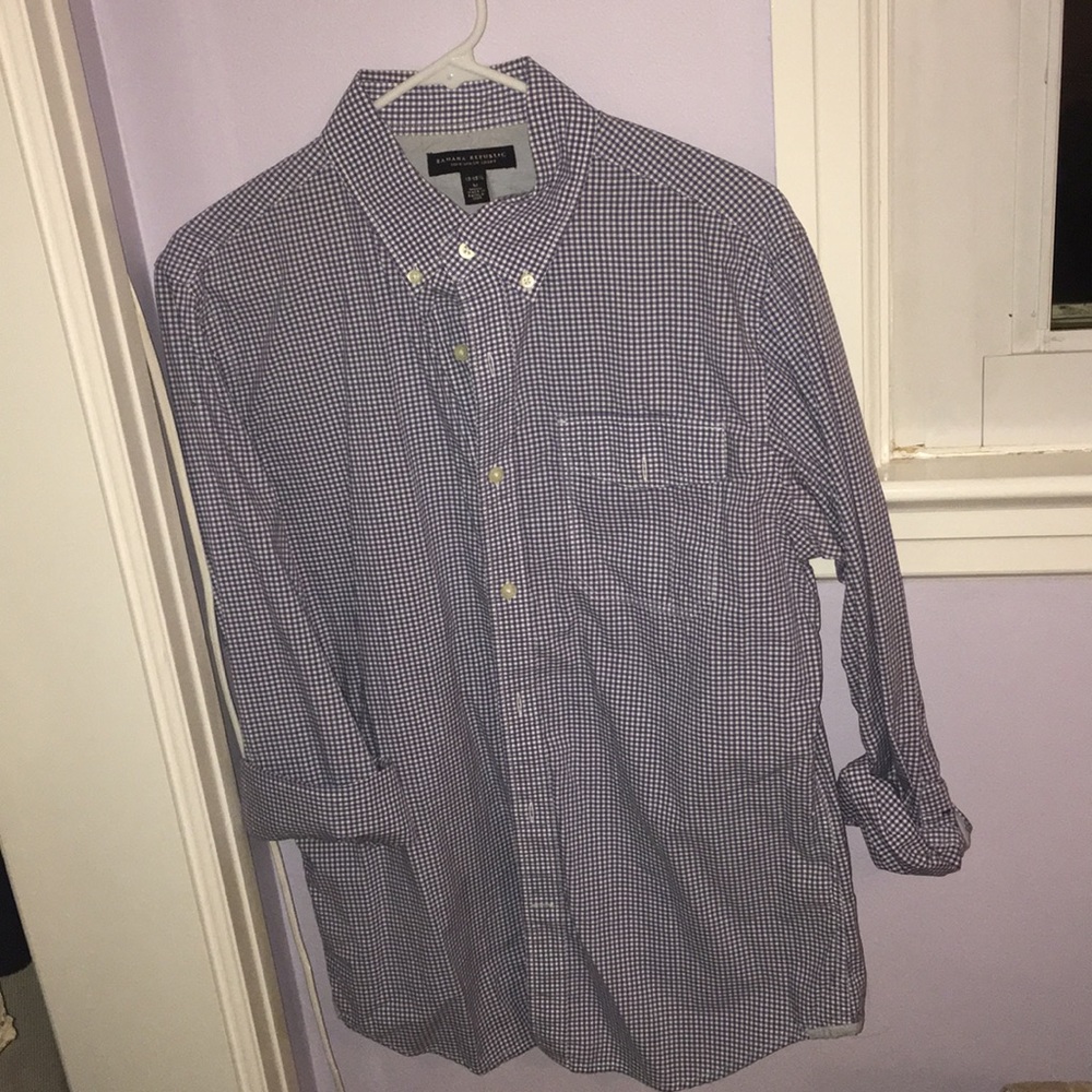 Men’s button down shirt